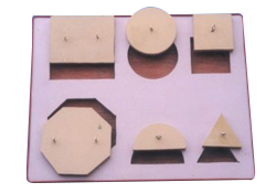 IBMT-OT-373 GEOMETRIC SHAPE FORM BOARD SET